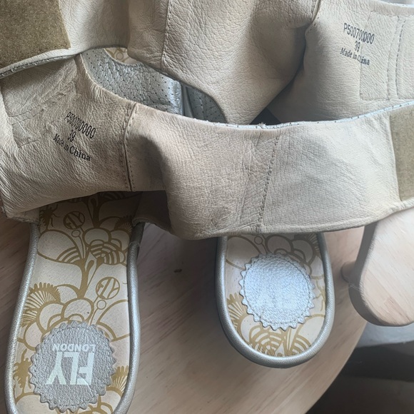 Fly London wedge peeptoe shoes size 39 - Picture 5 of 6